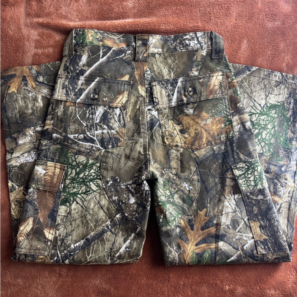 Kings Camo Realtree Edge Kids Six Pocket Hunting Cargo Pants 14/16 NWT - Picture 8 of 16